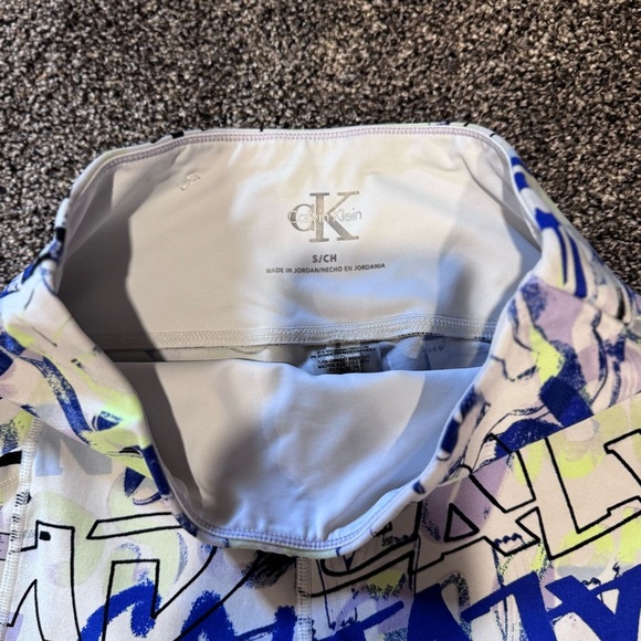 Calvin Klein performance bike shorts Compression shorties pocket running small - Picture 3 of 5